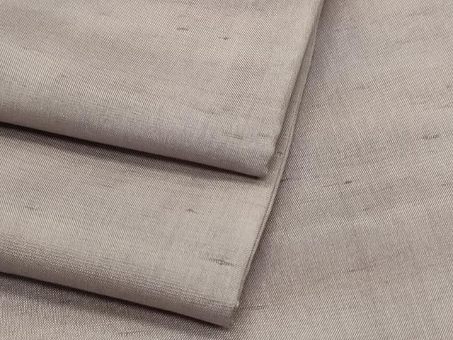 平和屋着物○石川県指定無形文化財 牛首紬 白山工房 手織り 霞文  