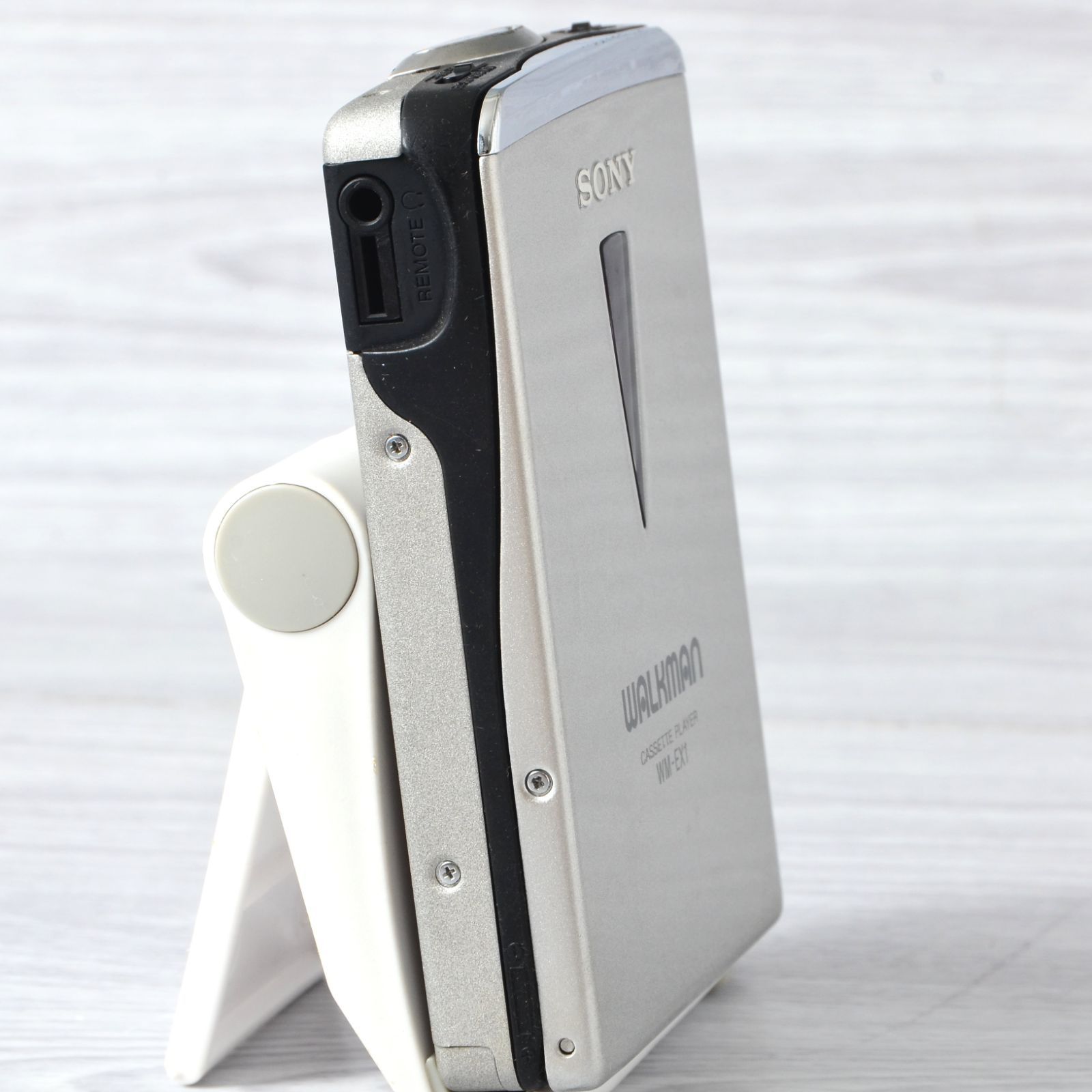 ジャンク　SONY カセットウォークマン WM-2 シルバー SONY WALKMAN WM-EX1 カセットウォークマン シルバー 整備済