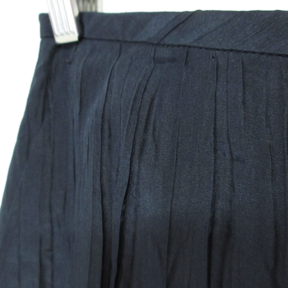 美品 BLAMINK ブラミンク シルク レース バックスリット ロング