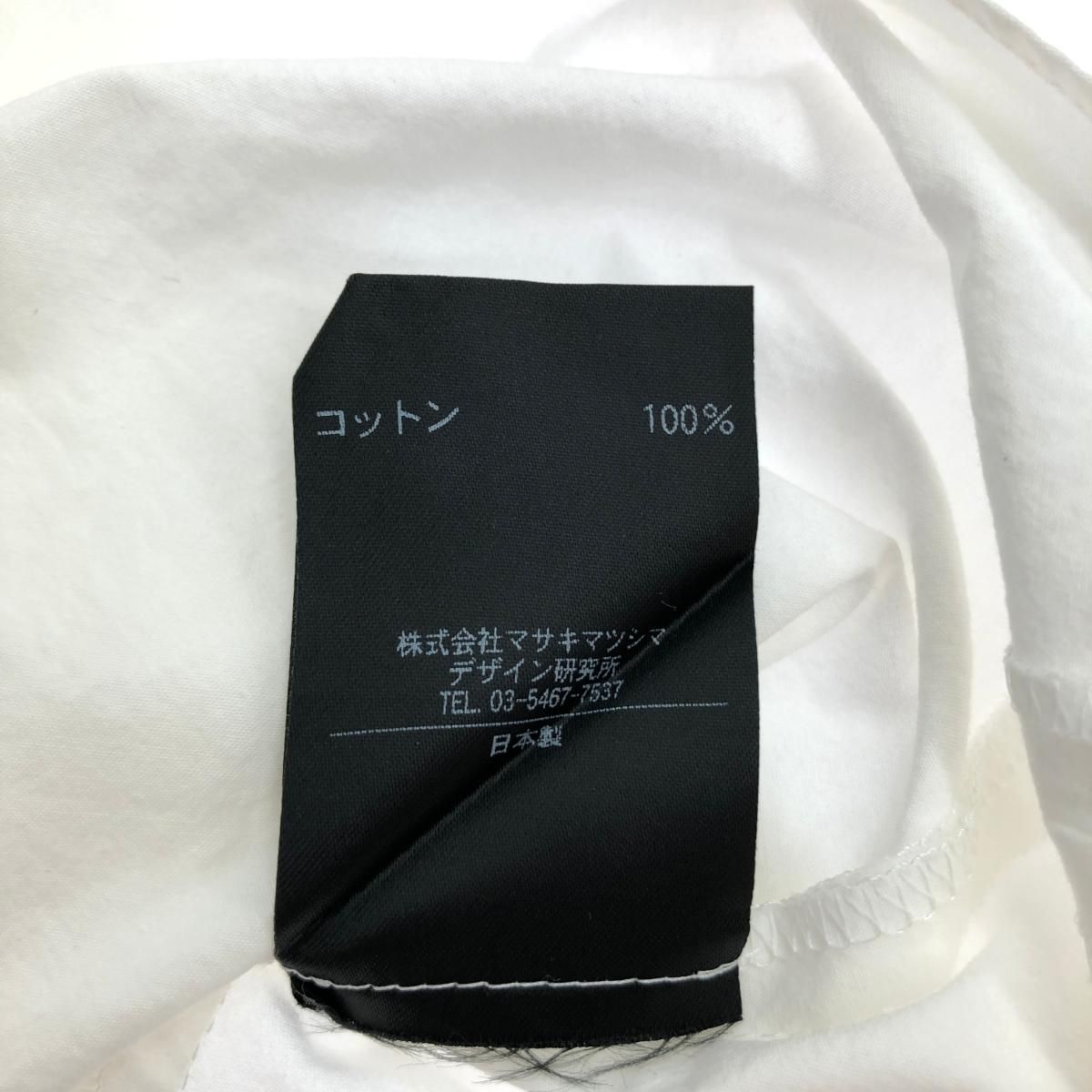 T-mat ティーマットマサキパリ ボリュームスリーブ ブラウス サイズ:1  ホワイト コットン レディース 　241014003813 T-mat ティーマットマサキパリ ボリュームスリーブ ブラウス