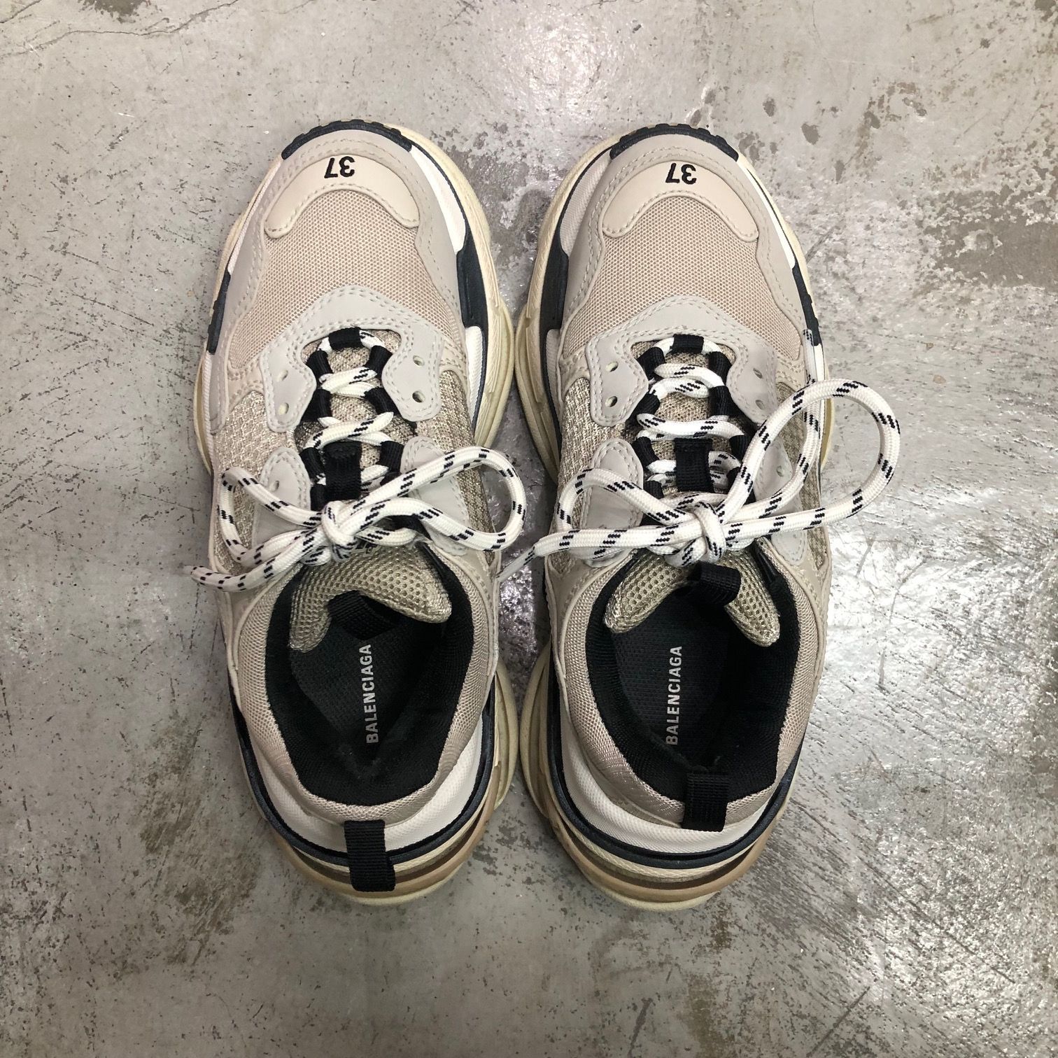 バレンシアガ トリプルエス 37 BALENCIAGA バレンシアガ トリプルS 37