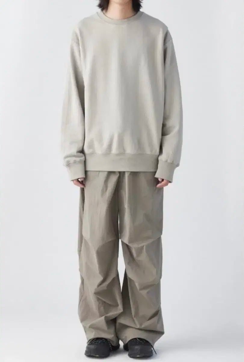 2 HATCHINGROOM スノウ オーバ パンツ オリーブ グレー