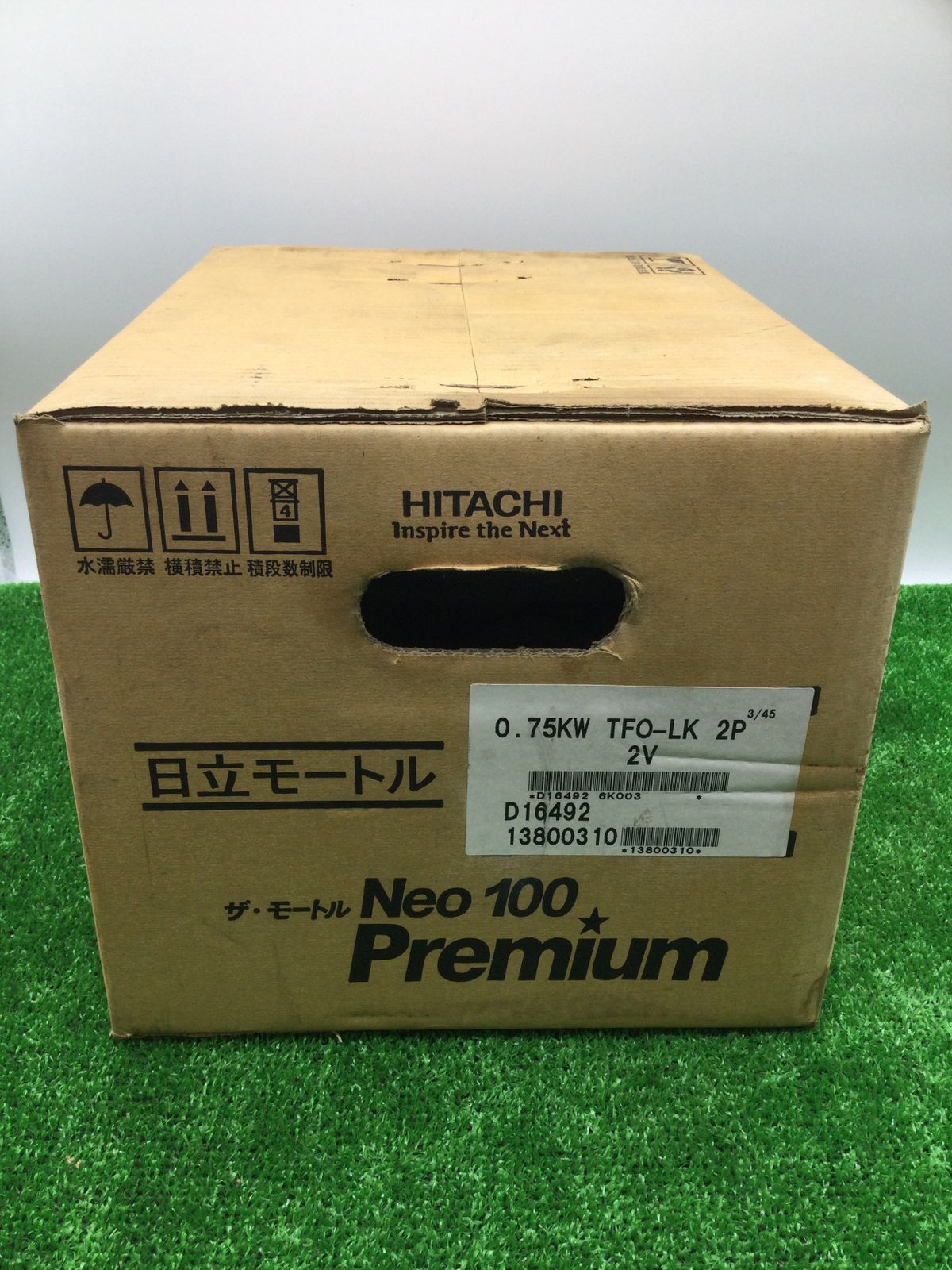 領収書発行可】HITACHI/日立 モーターザ・モートル 0.75kW TFO-LK 2P
