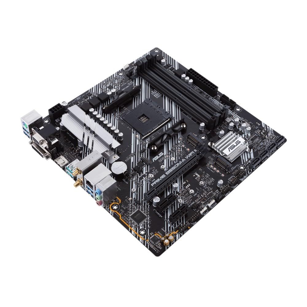 ASUS PRIME B550M-A WIFI II AMD Ryzen 5000シリーズ AM4 対応 B550