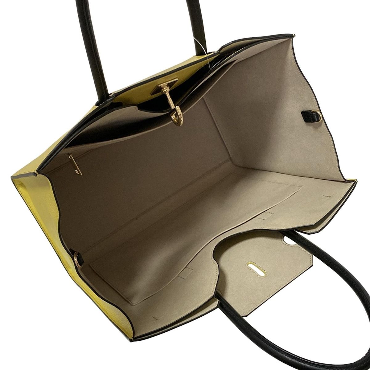 イエロー×黒 レザー