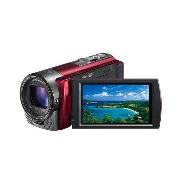 ソニー SONY デジタルHDビデオカメラレコーダー CX180 レッド
