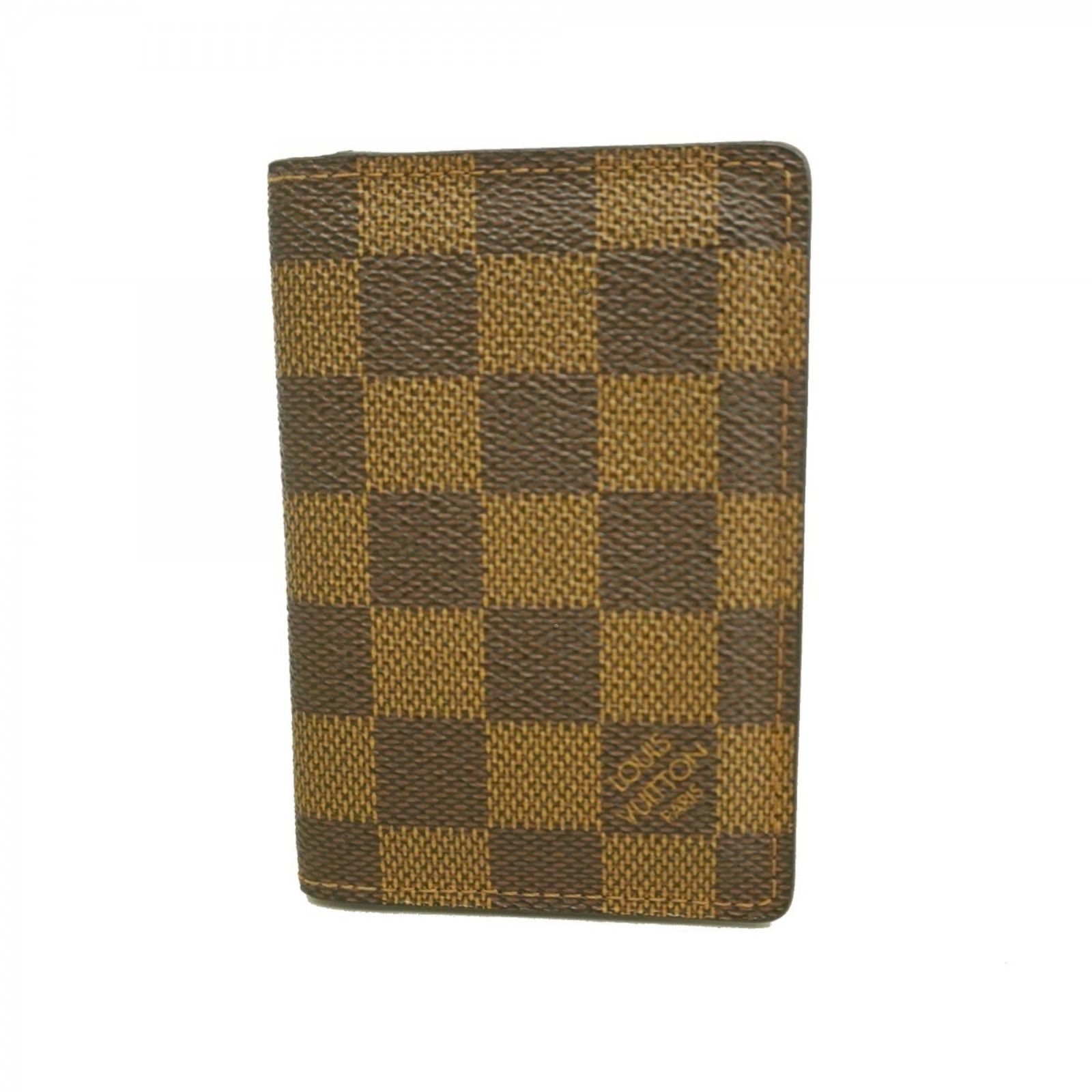 ルイヴィトン オーガナイザードゥポッシュ ダミエエベヌ 名刺入れ ブラウン ルイ・ヴィトン(Louis Vuitton) ルイ・ヴィトン 名刺入れ