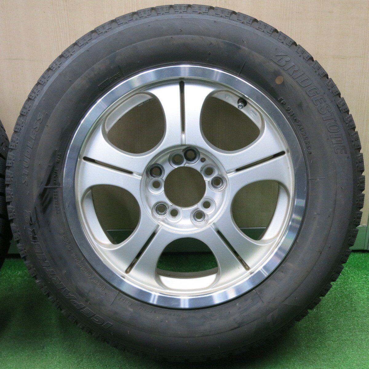 バリ溝!20年!キレイ!8.5分☆スタッドレス 195/65R15 バリ溝!20年!キレイ!8.5分☆スタッドレス 195/65R15