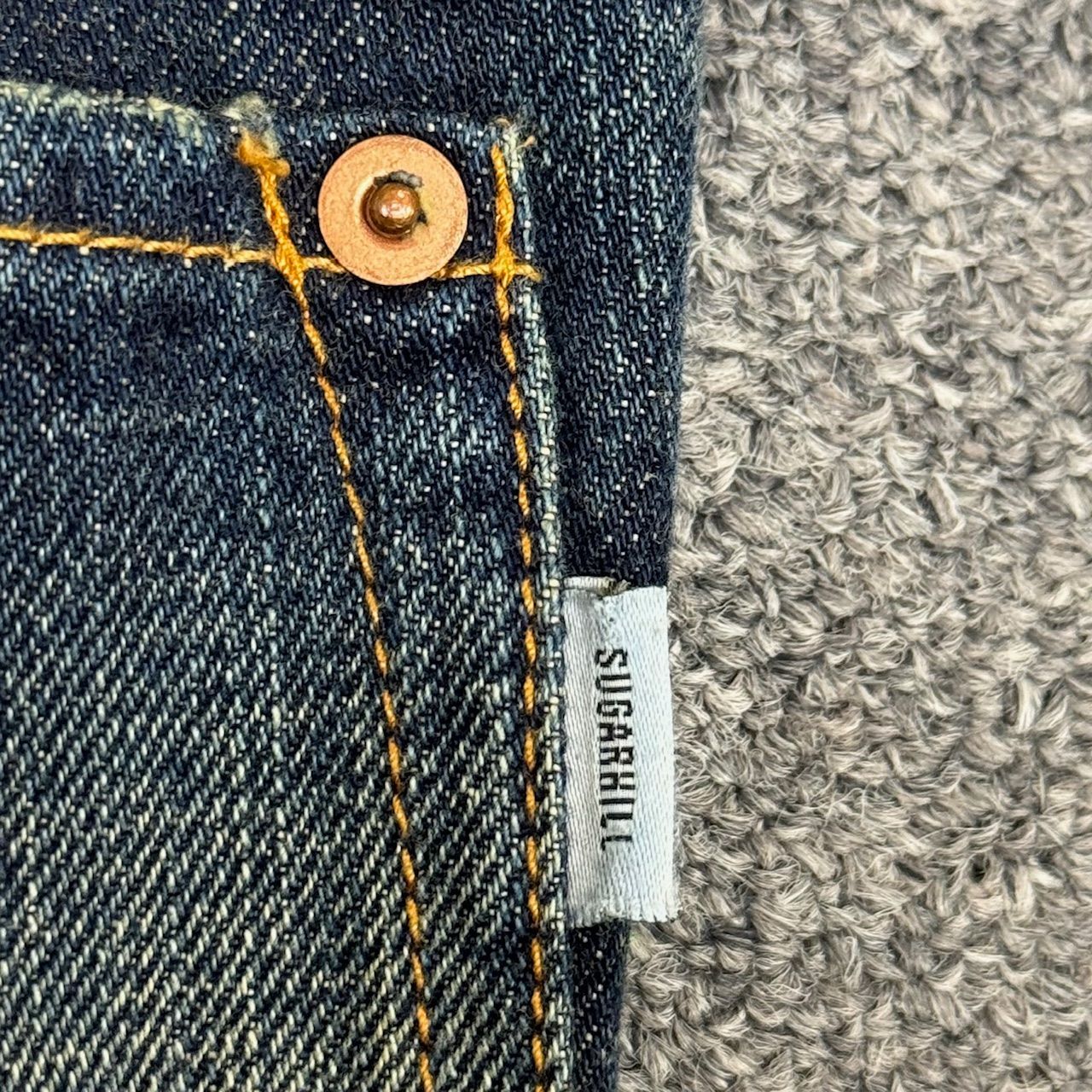 定価49500円 Sugarhill 22AW MUSTY FADED BELL BOTTOM DENIM PANTS 