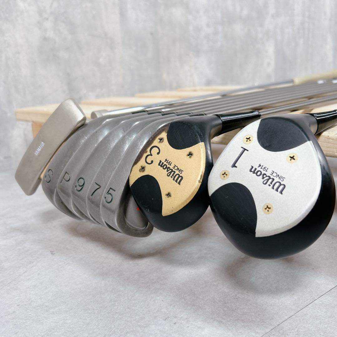 X894 Wilson 他 レディース ゴルフ クラブ ハーフセット 初心者 2024年