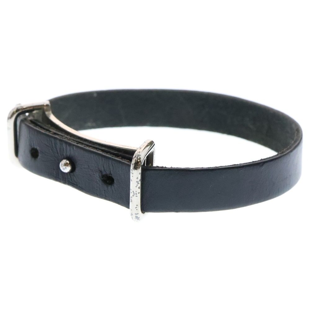 HERMES エルメス　アピ1　レザーブレスレット HERMES エルメス アピ1 レザー ブレスレット ブラウン/SV