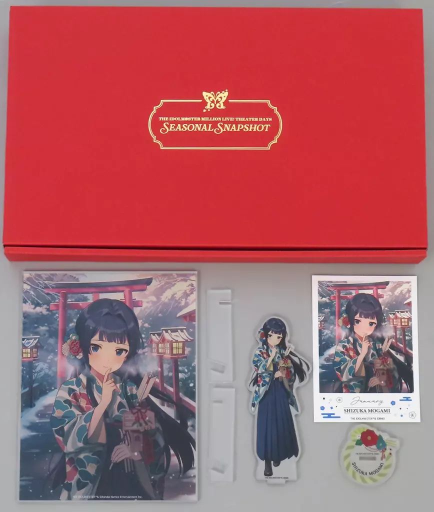 中古】グッズセット 最上静香 公式シーズナルBOX 「アイドルマスター