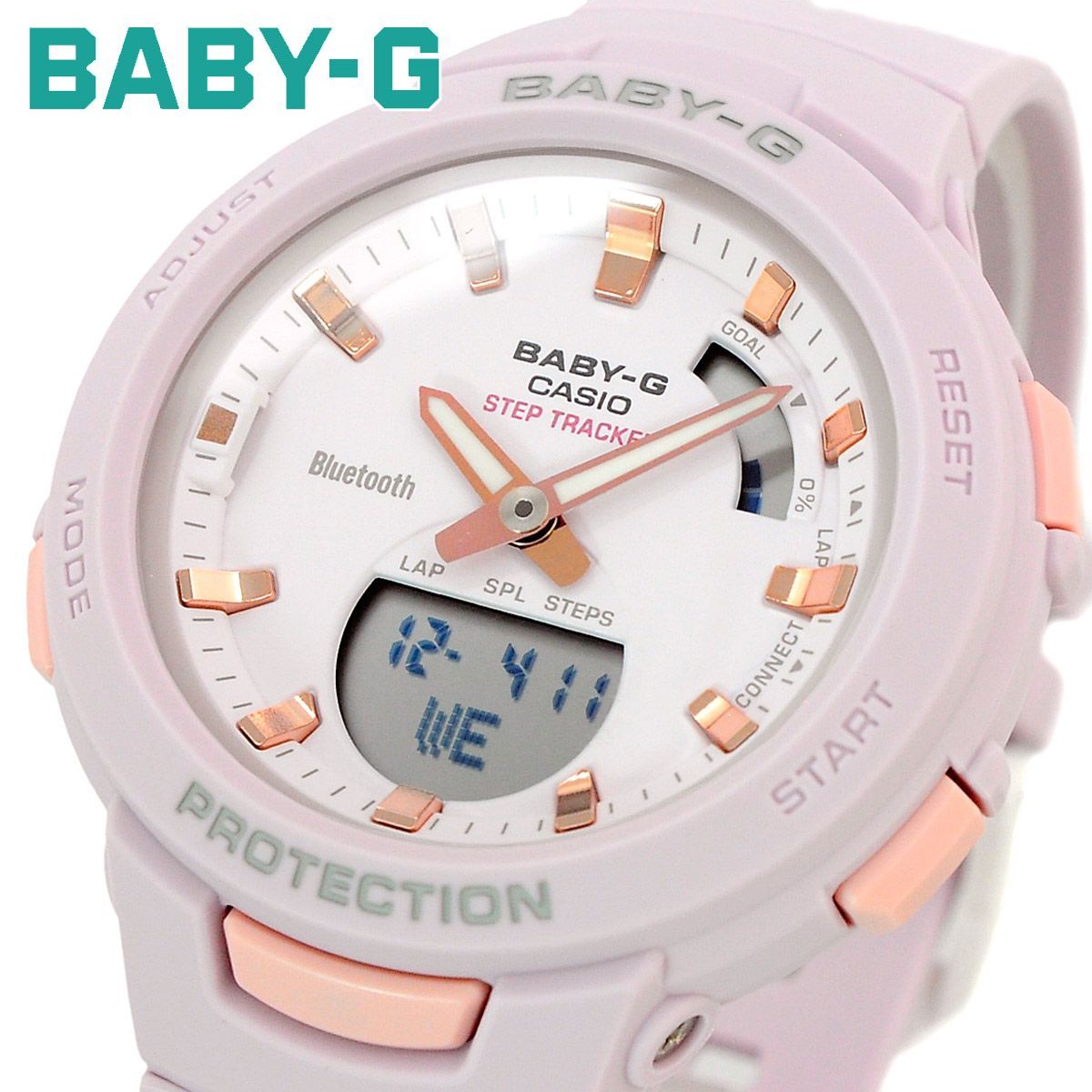 大得価 新品 未使用 カシオ BABY-G ベビージー 腕時計 BSA-B100-4A2