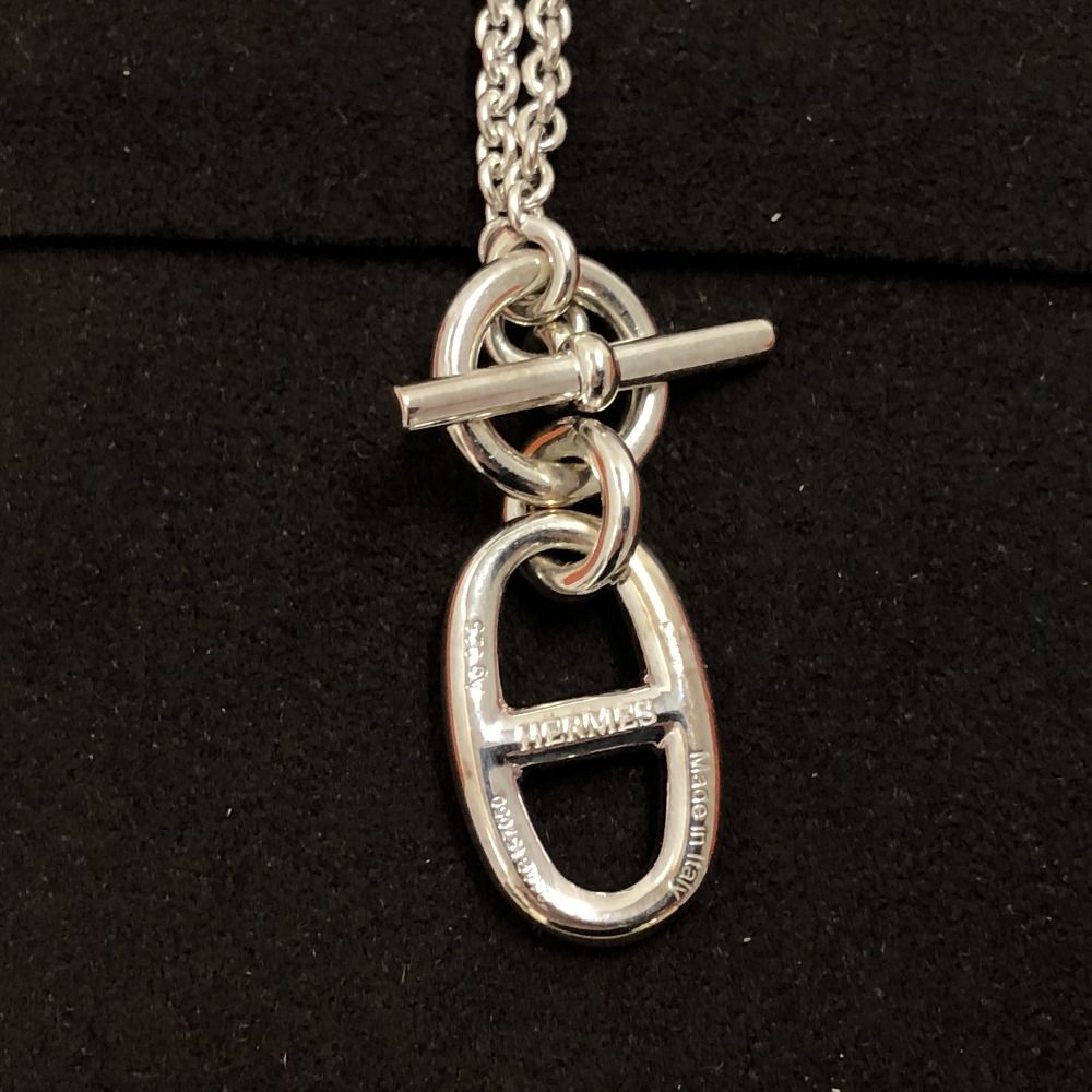 02w17588 エルメス HERMES シェーヌダンクル ネックレス Ag925