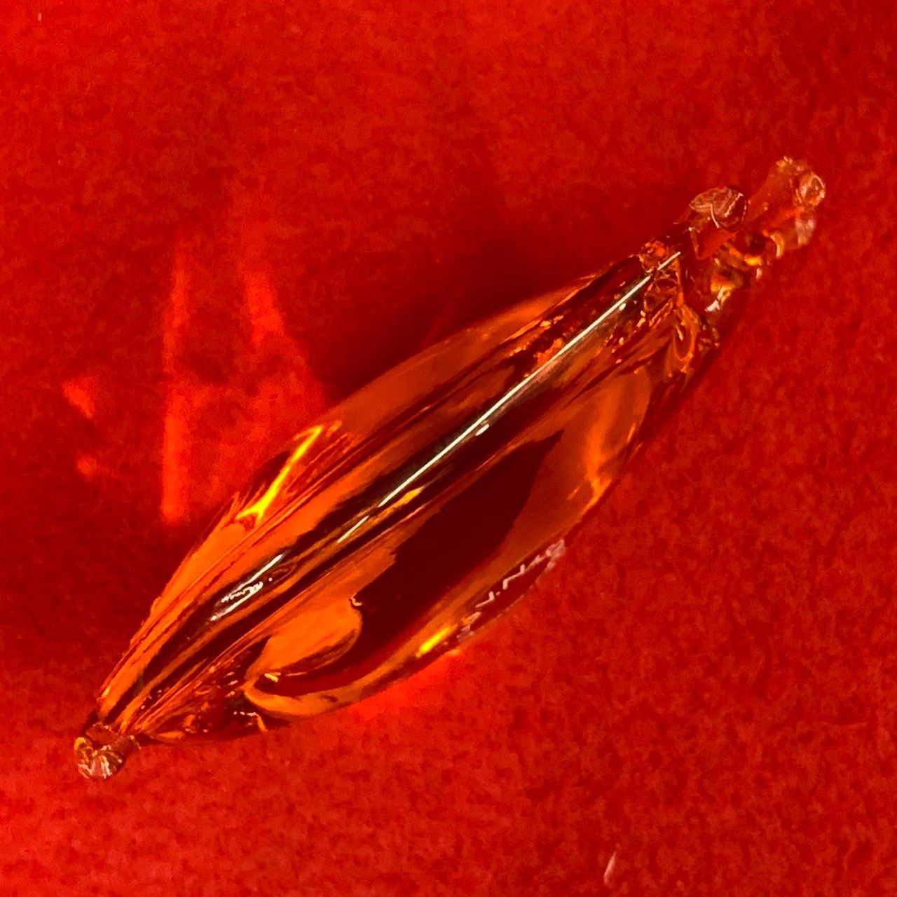 ヴェネチアングラス ムラーノ ガラス置物 硝子細工 魚 エンゼル