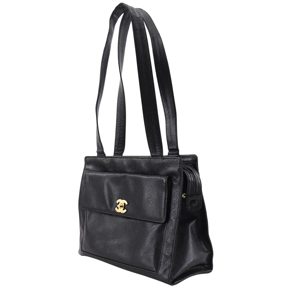 Mari CHANEL ヴィンテージ ココマーク キャビアスキン CHANEL シャネル ヴィンテージ キャビアスキン ココマーク 長