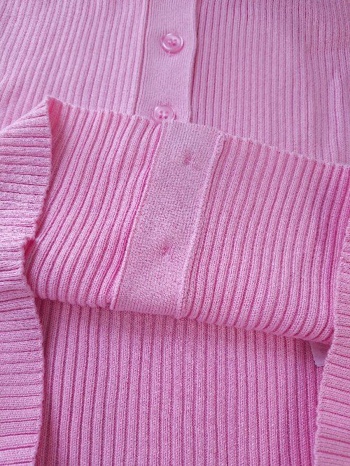 【未使用 タグ付き】blugirl ウール ポンチョ ピンク ◇ ⊂ ◎ ○未使用○ LAGUA GEM タグ付き リブニット ショート丈