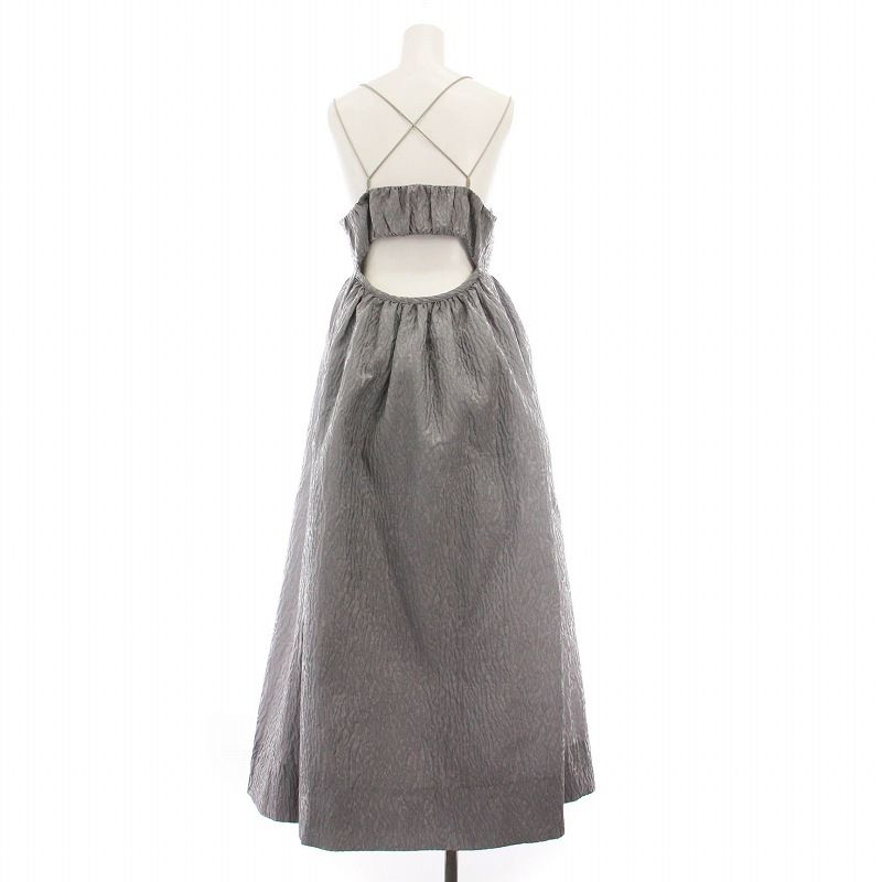 ルシェルブルー　ジャガードワンピース Zebra dress 36 ルシェルブルー ジャガードワンピース Zebra dress 36