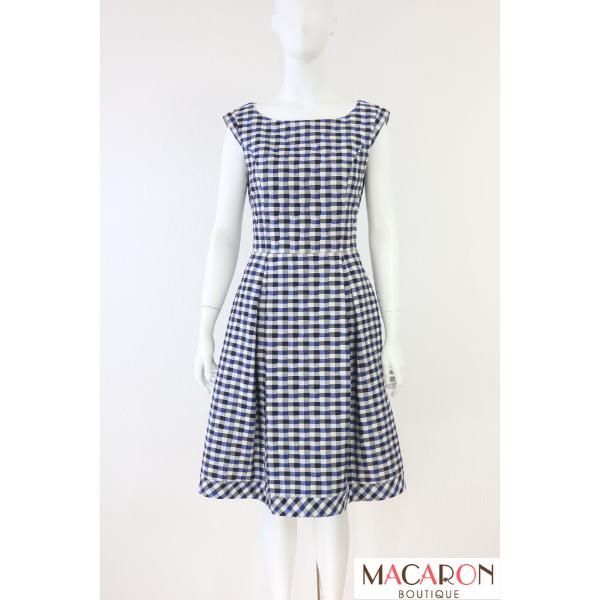 Rene ルネ　ギンガムチェック　ワンピース　未使用 中古・古着通販】Rene (ルネ) ギンガムチェックティアード
