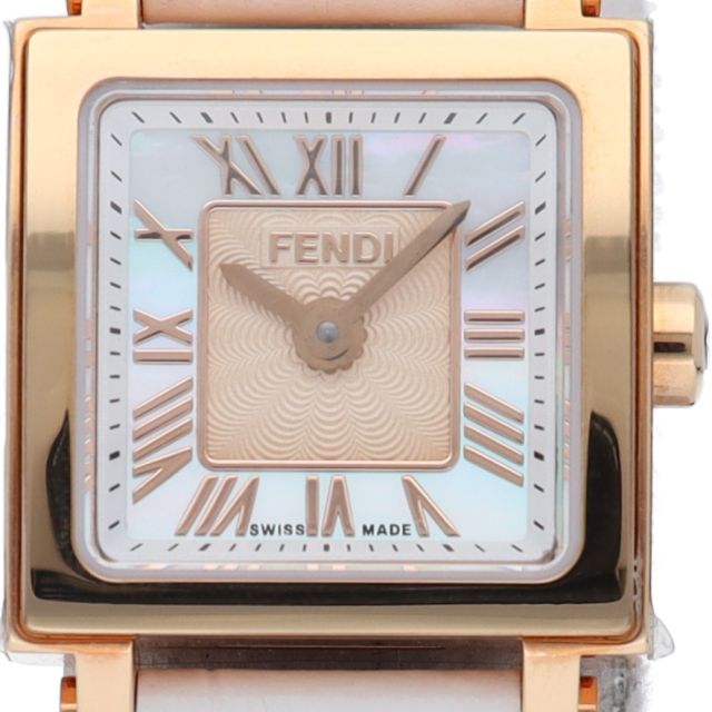 美品 付属品完備　FENDI クアドロミニ　シェル　ズッカ　ローマン 腕時計 2025年最新】FENDI フェンディ クアドロミニの人気アイテム