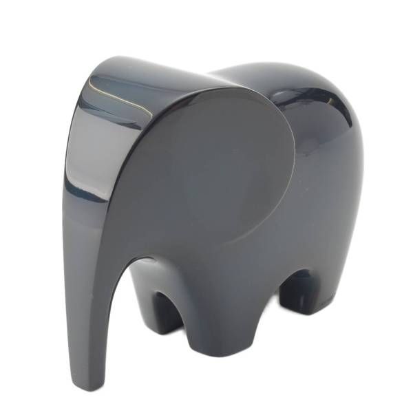 エルメス ラオ 像 ラッカーウッド ペーパーウェイト インディゴ