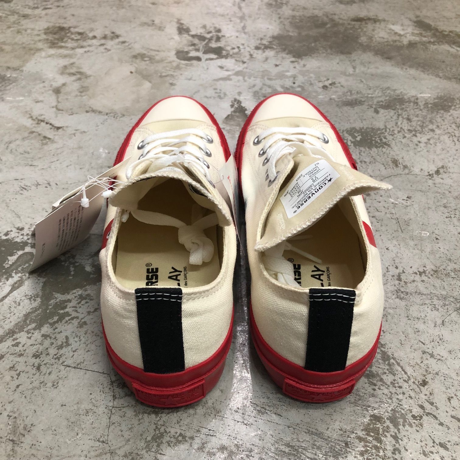 新品 PLAY COMME des GARCONS PLAY CONVERSE CHUCK TAYLOR コラボ 