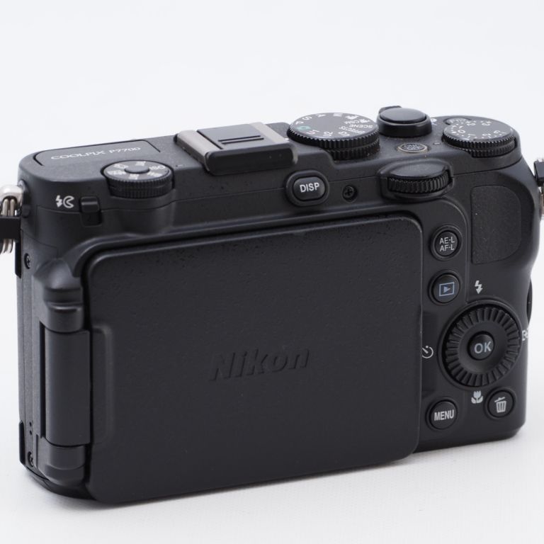 Nikon ニコンデジタルカメラ COOLPIX P7700 大口径レンズ バリアングル液晶 ブラック P7700BK