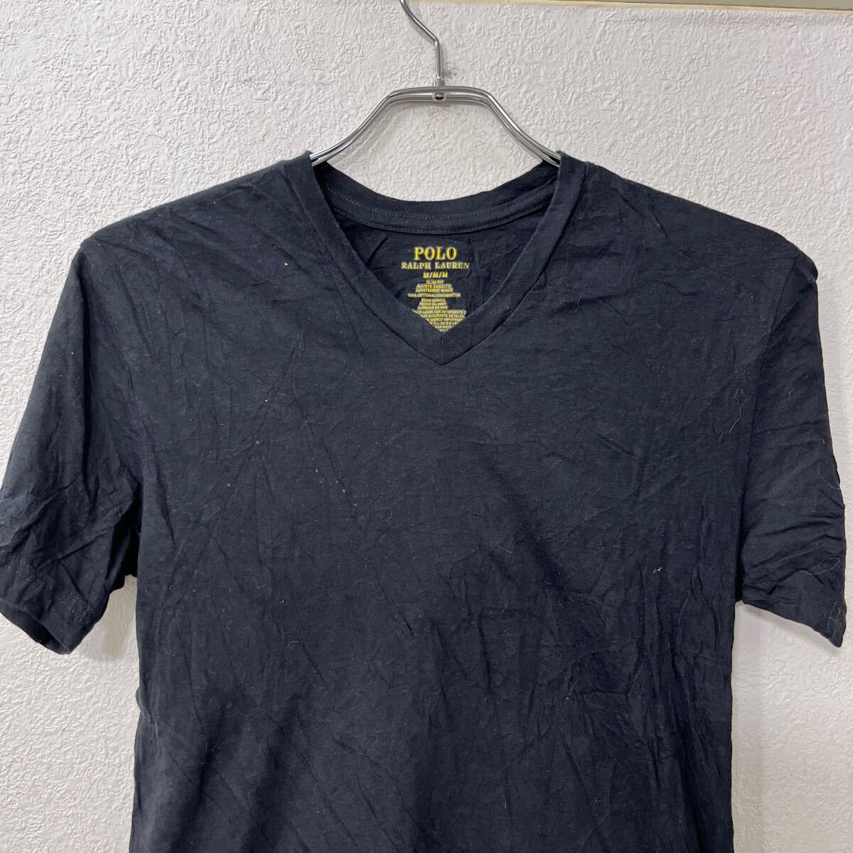 POLO RALPH LAUREN 半袖 ロゴ Tシャツ M ブラック ポロラルフ