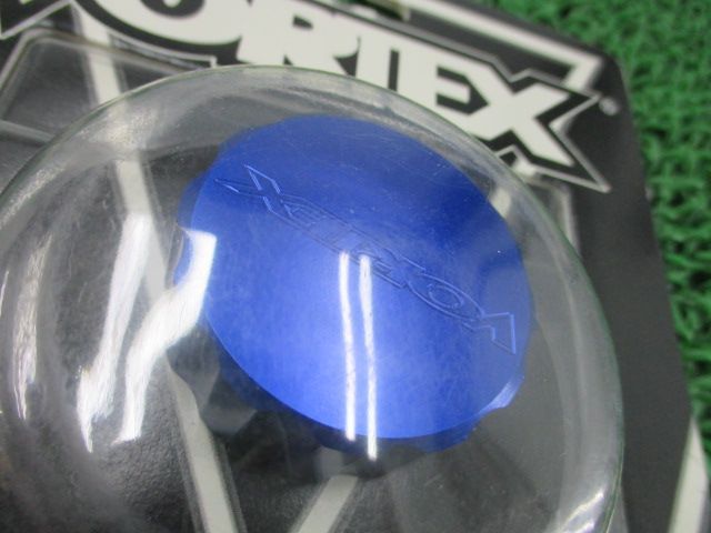 VORTEX リザーバーオイルキャップ 青 在庫有 即納 社外 新品 バイク 部品 未使用 CA610B 1.655×0.625 - メルカリ