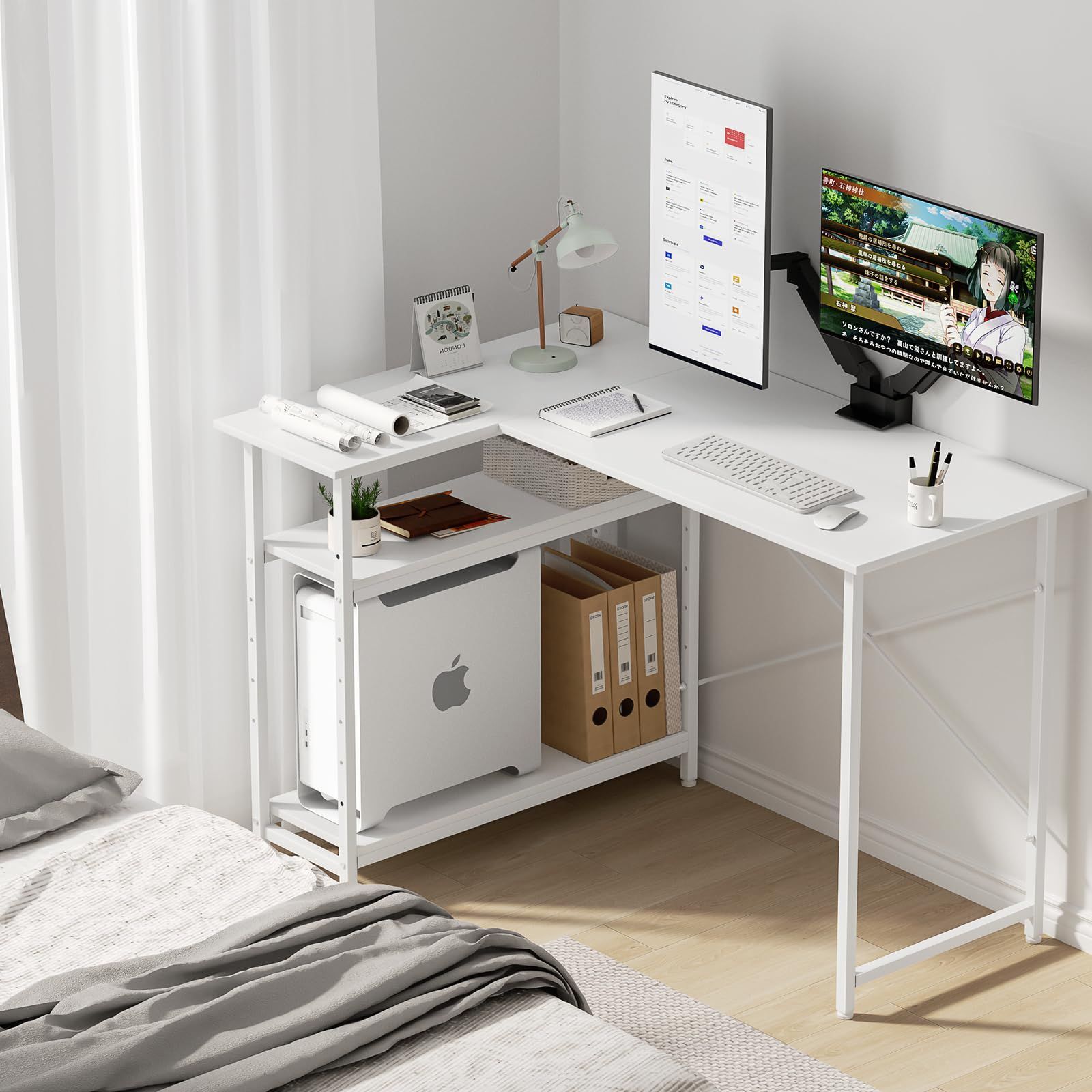 コーナーデスク pcデスク