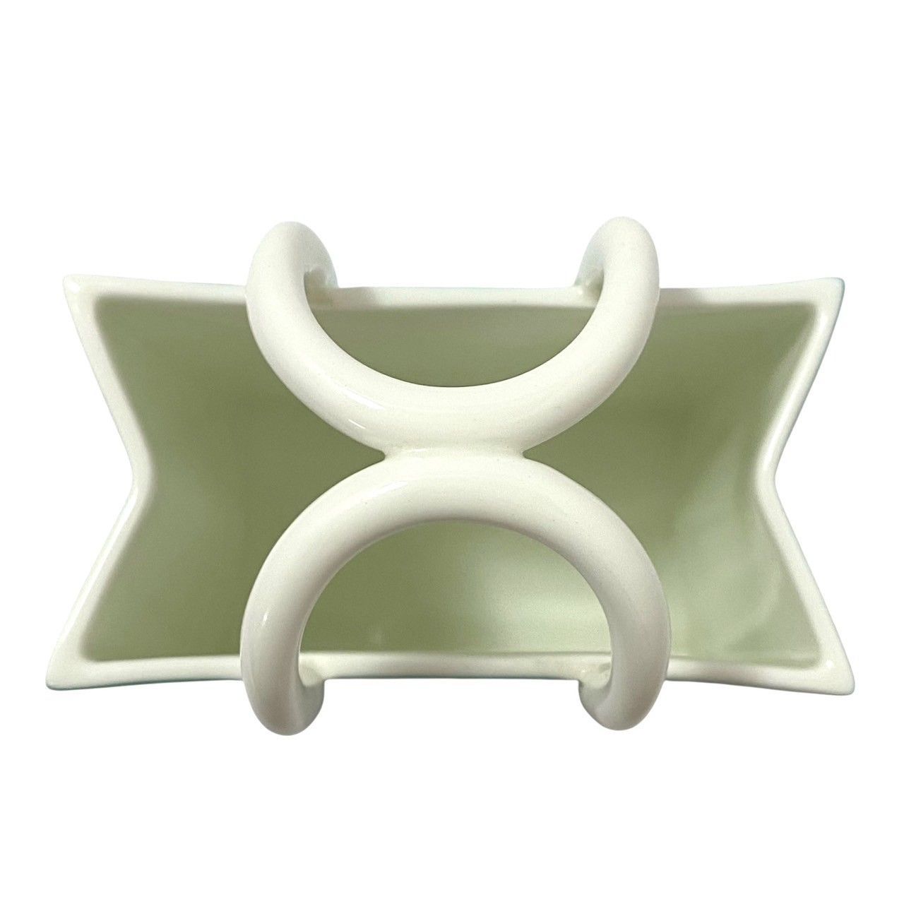 M【TIFFANY&Co.】陶器 ショッパー 小物入れ ショッピングバッグ