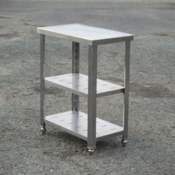 マルゼン 業務用 ステンレス 作業台 W350 D600 H800mm 中棚付 厨房 隙間 フライヤー台 ウォーマー台 W35cm W60 D35cm SKLAD-KIRPICHA_RU