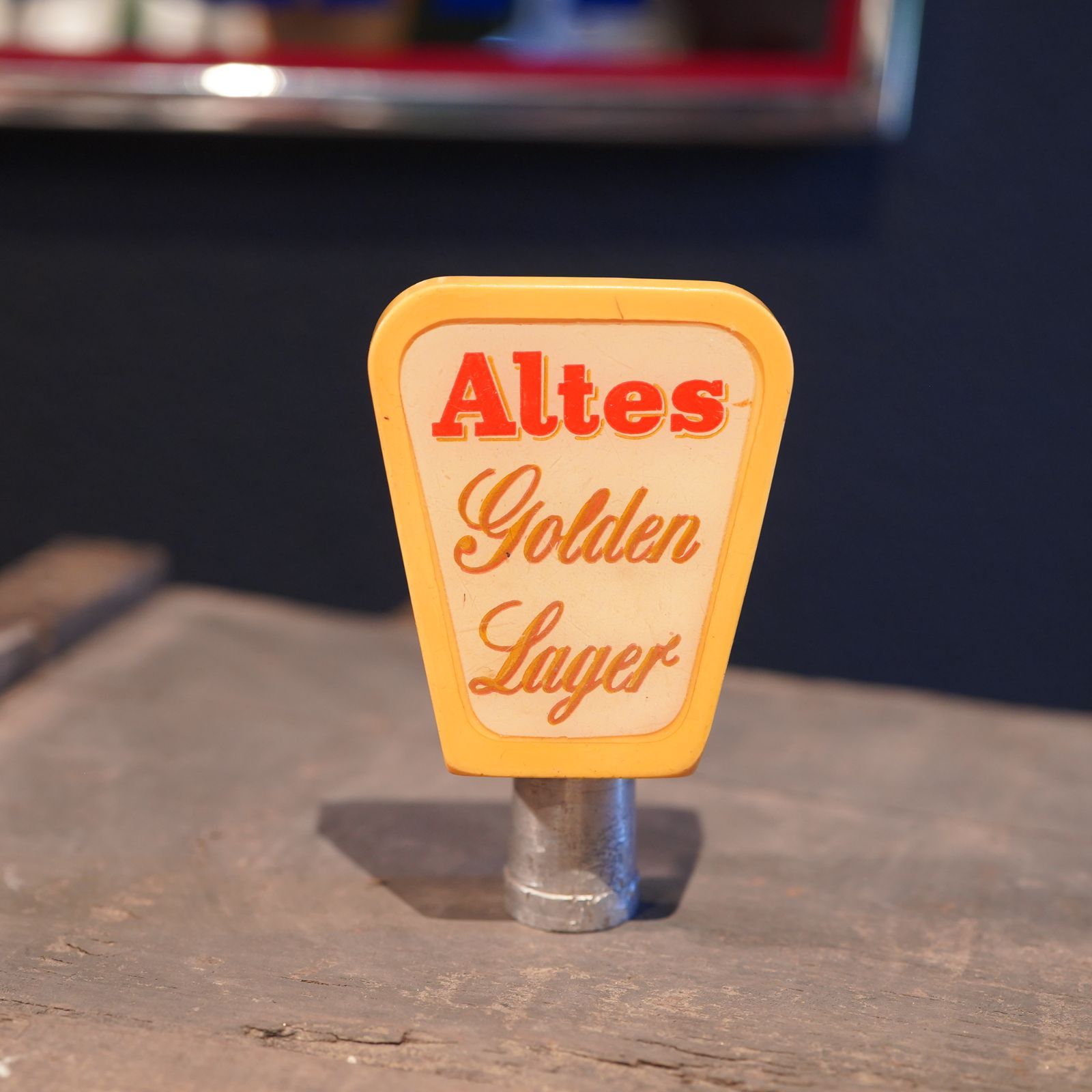 Altes Golden Lager ビールサーバーノブ ヴィンテージ ビンテージ ガレージ コレクション アメリカ雑貨