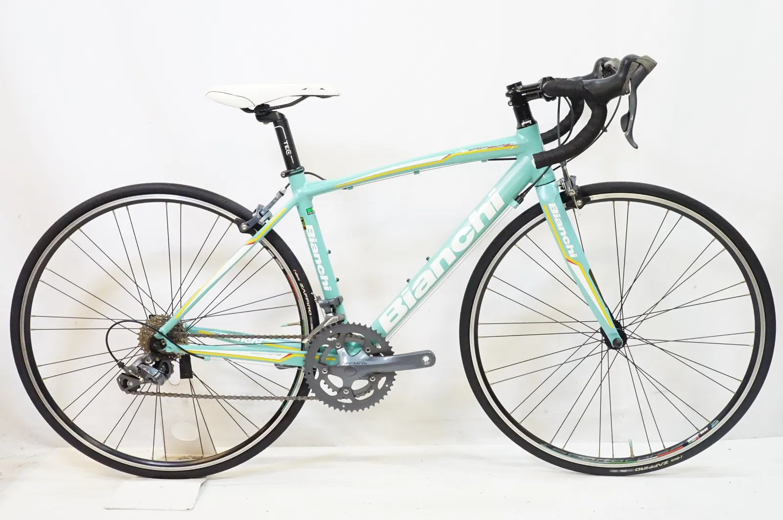 とし たのメル便 美品 Bianchi via nirone 7 Bianchi(ビアンキ) ViaNirone7(ヴィアニローネ7) DISC SORA 9s