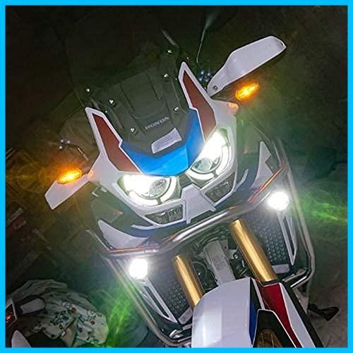 人気商品】Aoling バイク フォグランプ LED 12V 24V兼用 防水スイッチ