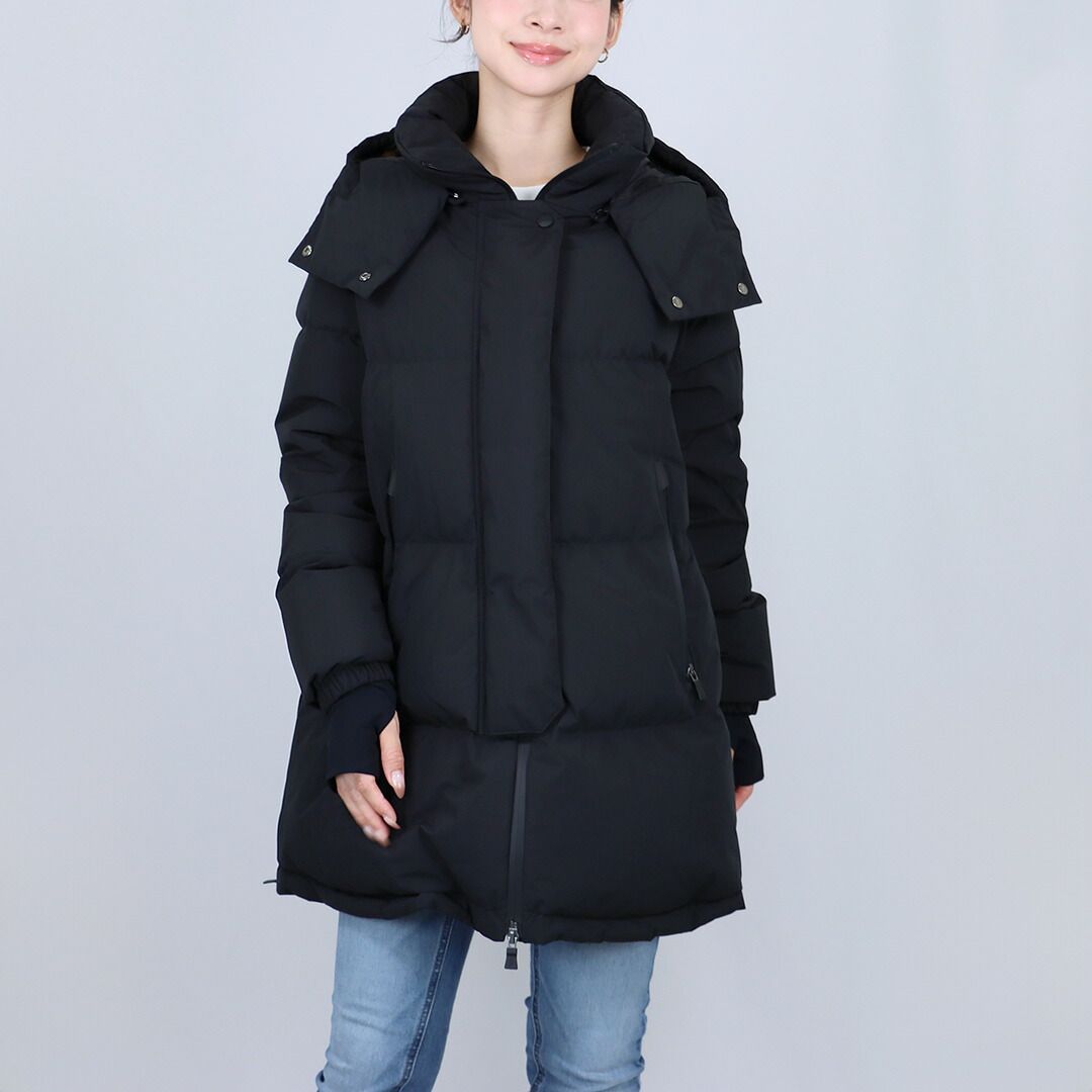 ヘルノ HERNO レディースダウン ダウンジャケット PI002047D 12840 9300 BLACK