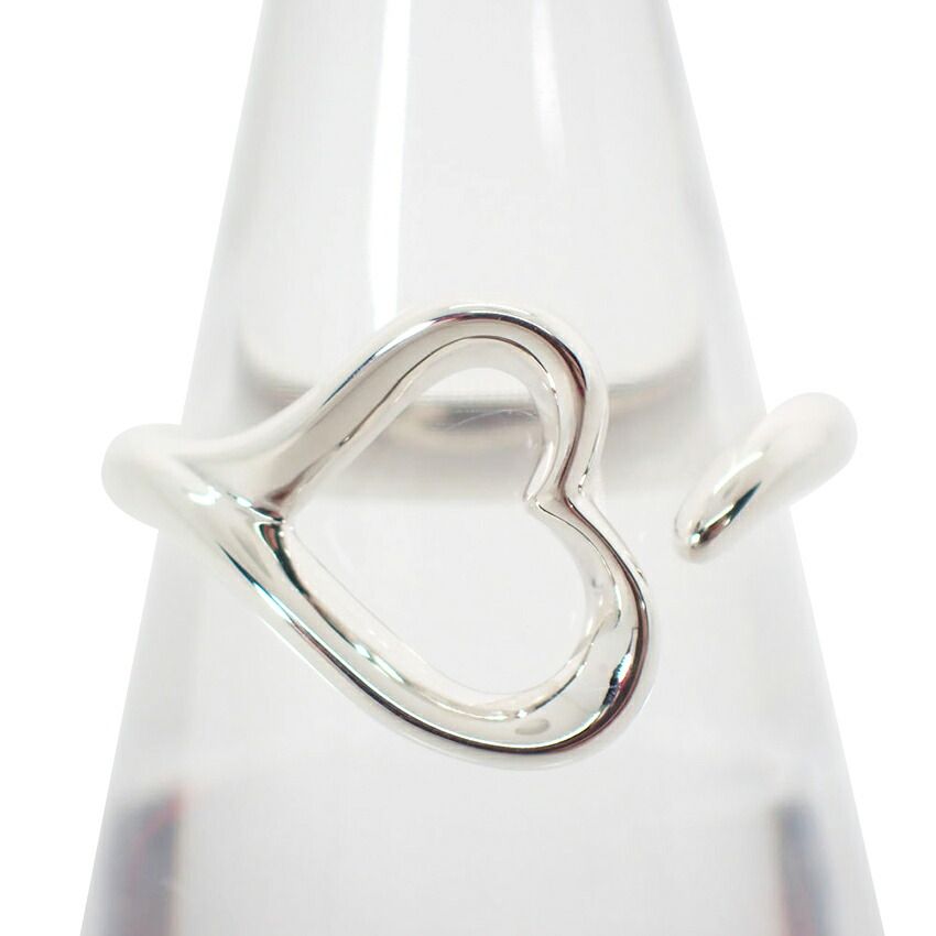 ティファニー 925 オープンハート リング /10号/g449-55