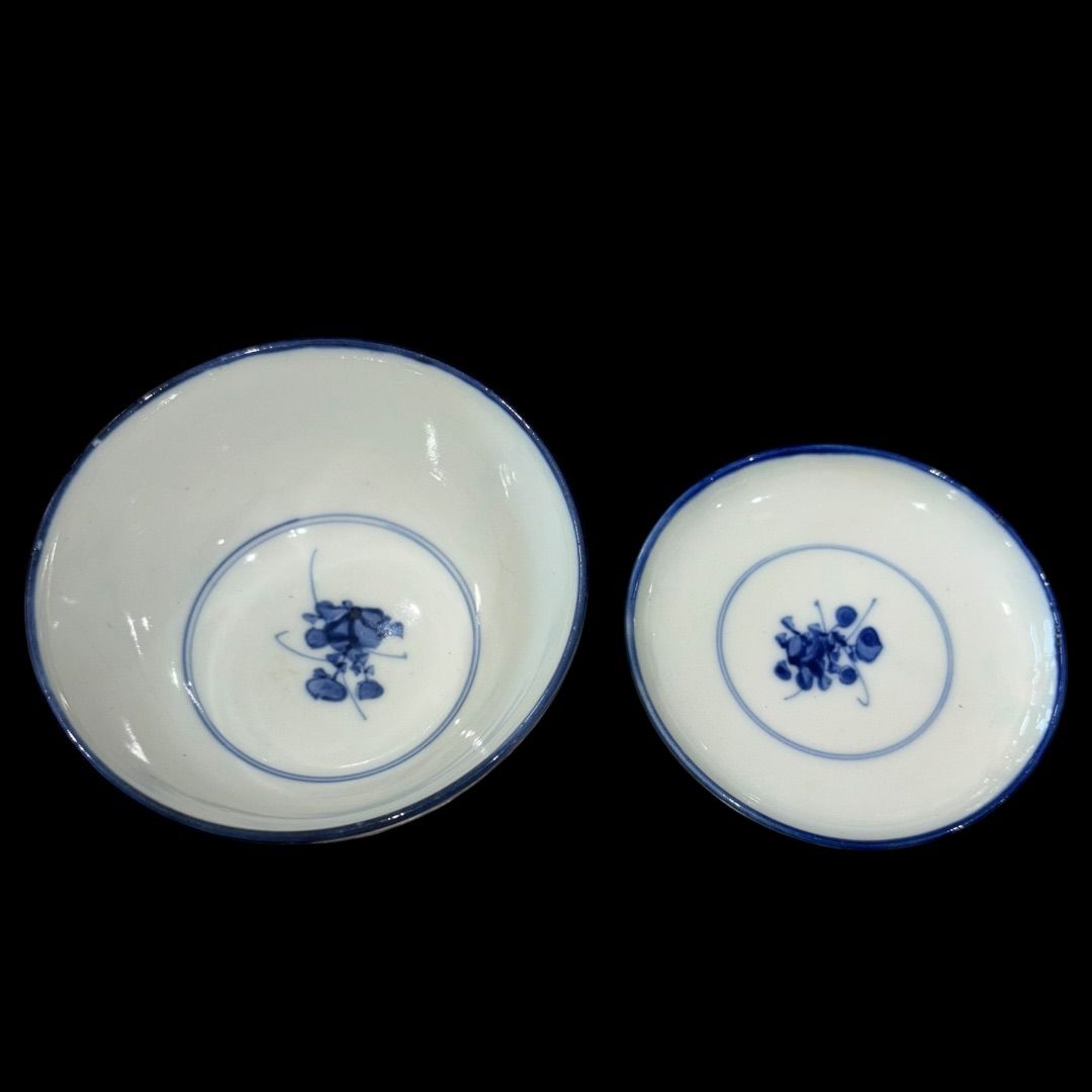 10客揃え 染付椀