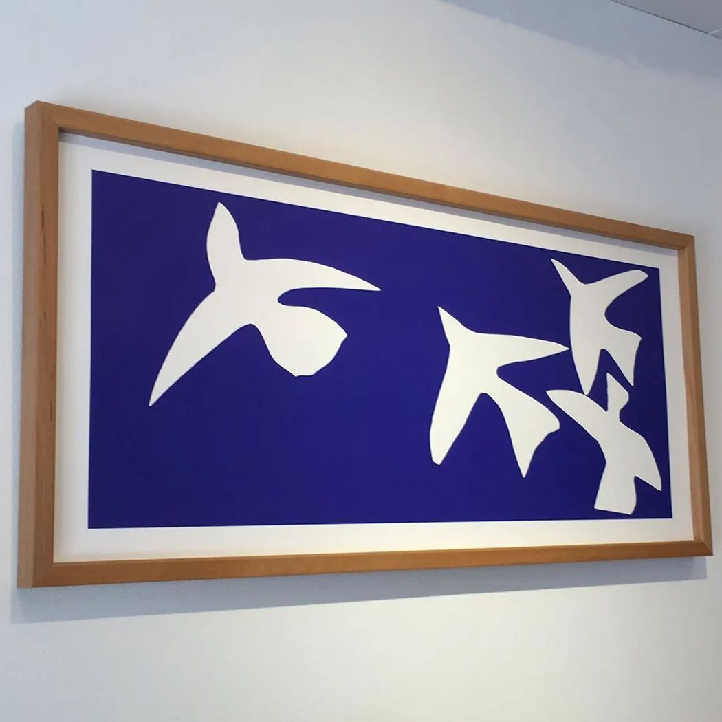 アートフレーム 額入り アンリ・マティス 青い鳥 Les oiseaux,1947
