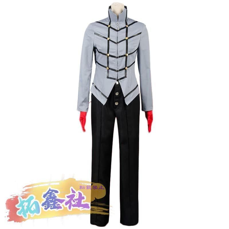 ペルソナ5 風 雨宮蓮/来栖暁 コスプレ衣装 ウィッグ 靴 cosplay アニメ