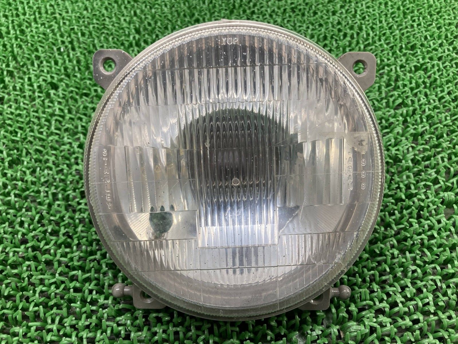 CBR400F ヘッドライト 左 4998 ホンダ 純正 バイク 部品 NC17 ENDURANCE エンデュランス 修復素材に 車検 Genuine gD