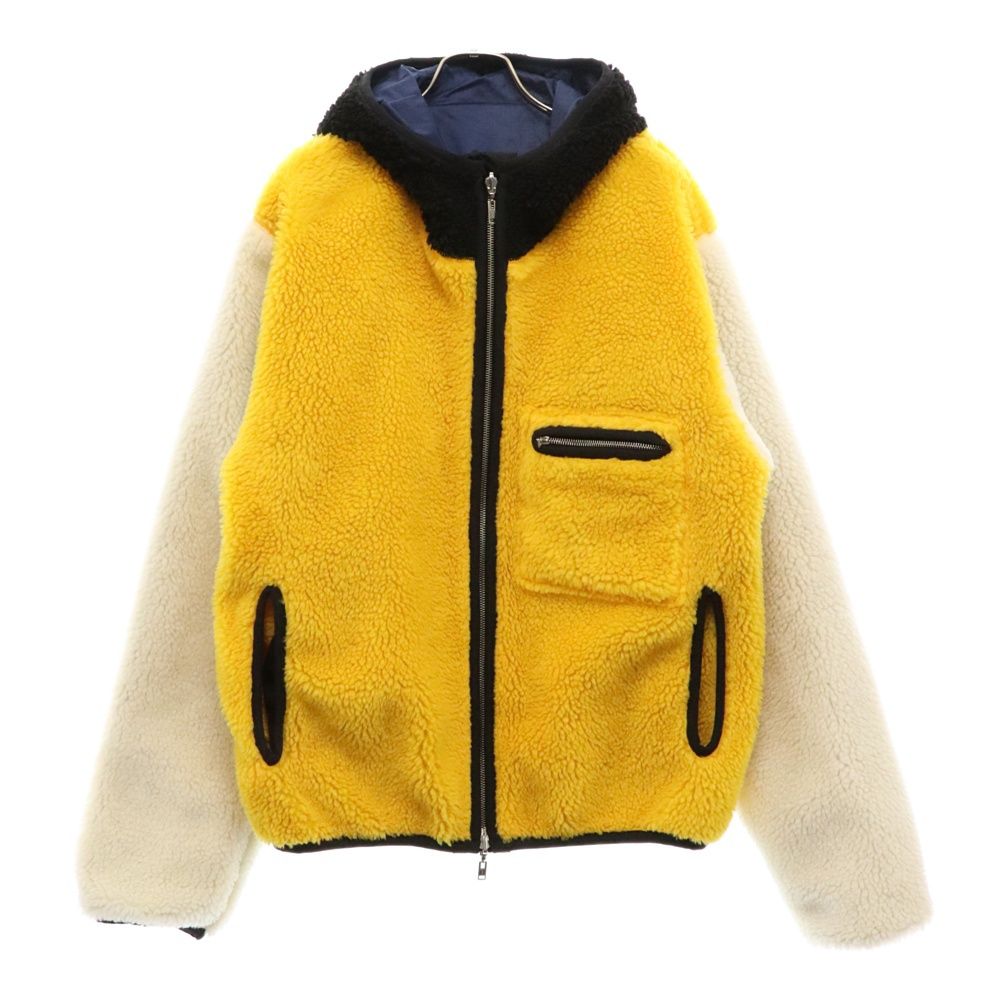 MARNI (マルニ) 22AW リップストップ ナイロンバイカラーリバーシブル フードブルゾン ジャケット マルチカラー JUMU0123BU UTN877
