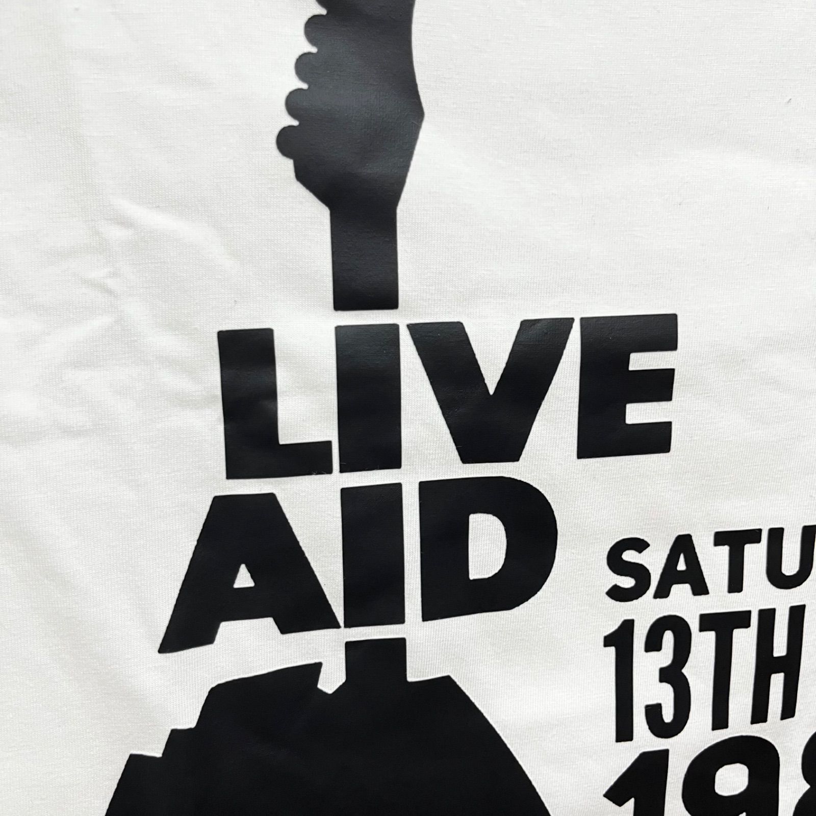 新品】 LIVE AID 1985 バンドTシャツ ポップ メタル ロック
