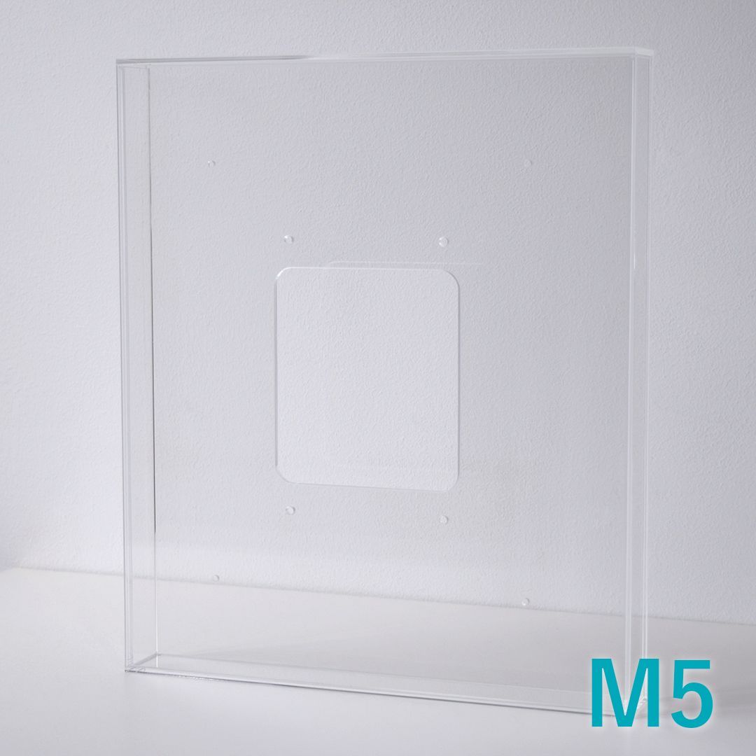 アクリル製の透明な額 prèdoux 木製パネル用 M5サイズ