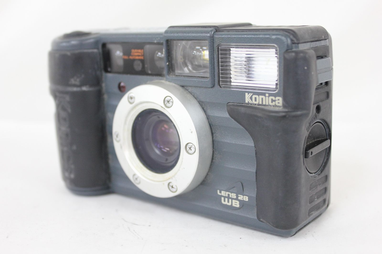 返品保証】 コニカ Konica 現場監督 28 WB Lens 28 小売業者