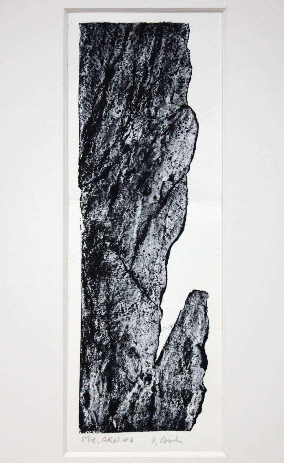 一原有徳 「Mt. Akaiwa」 モノタイプ 絵画 - メルカリ