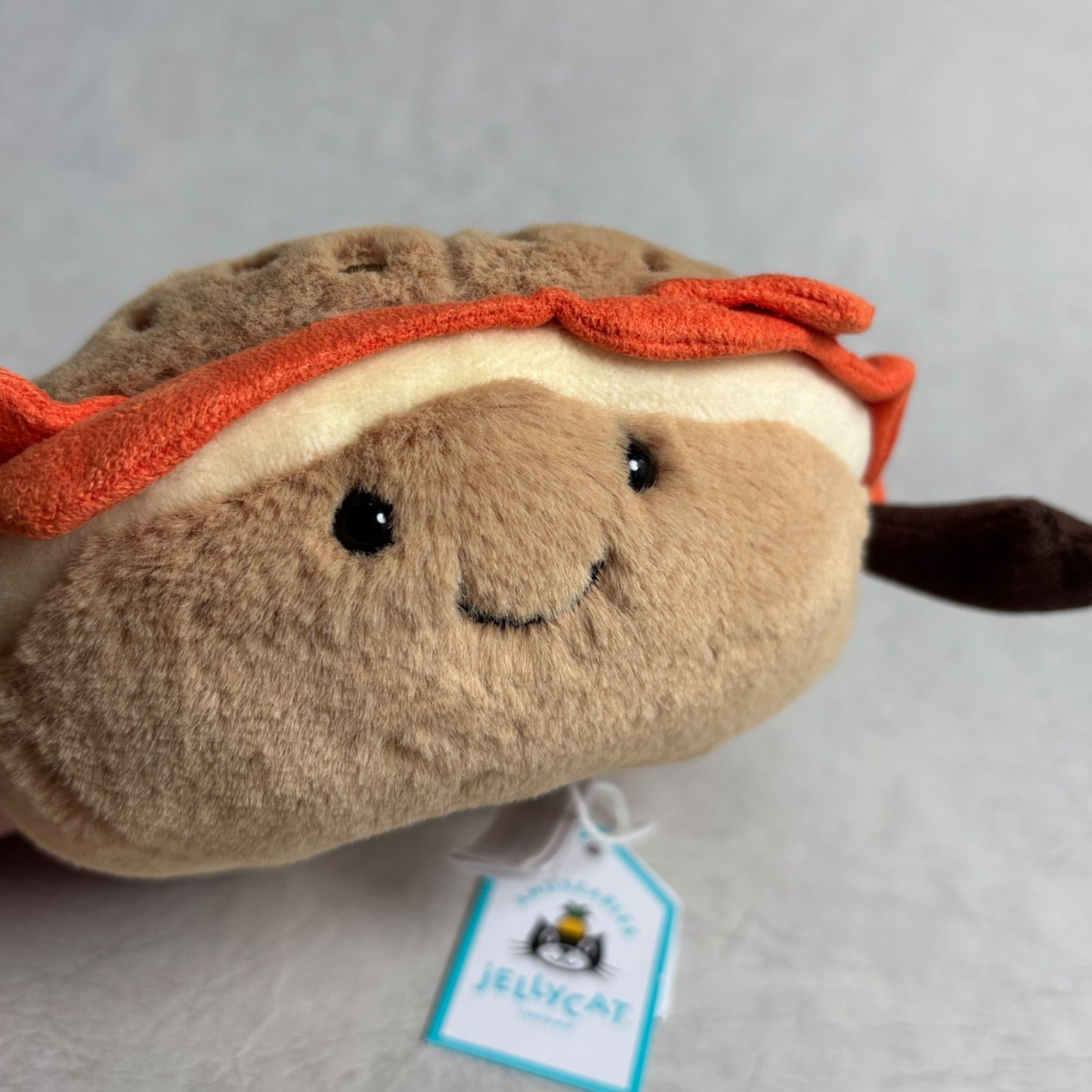 JELLY CAT - 新作　新品　ジェリーキャット　ベーグル　bagel パン　食べ物　ぬいぐるみ Jellycat ジェリーキャット Amuseble Bagel ベーグル パン を