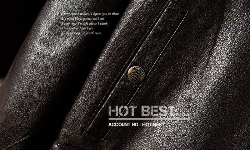 上質 メンズ レザー ジャケット ゴートスキン フーデッドパーカー