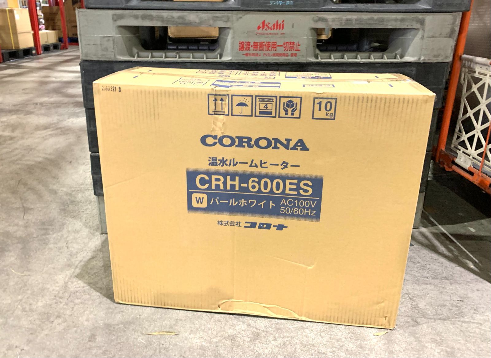 コロナ 温水ルームヒーター ファンコンベクター CRH-600DS 2018年製 ホットマン - 冷暖房、空調