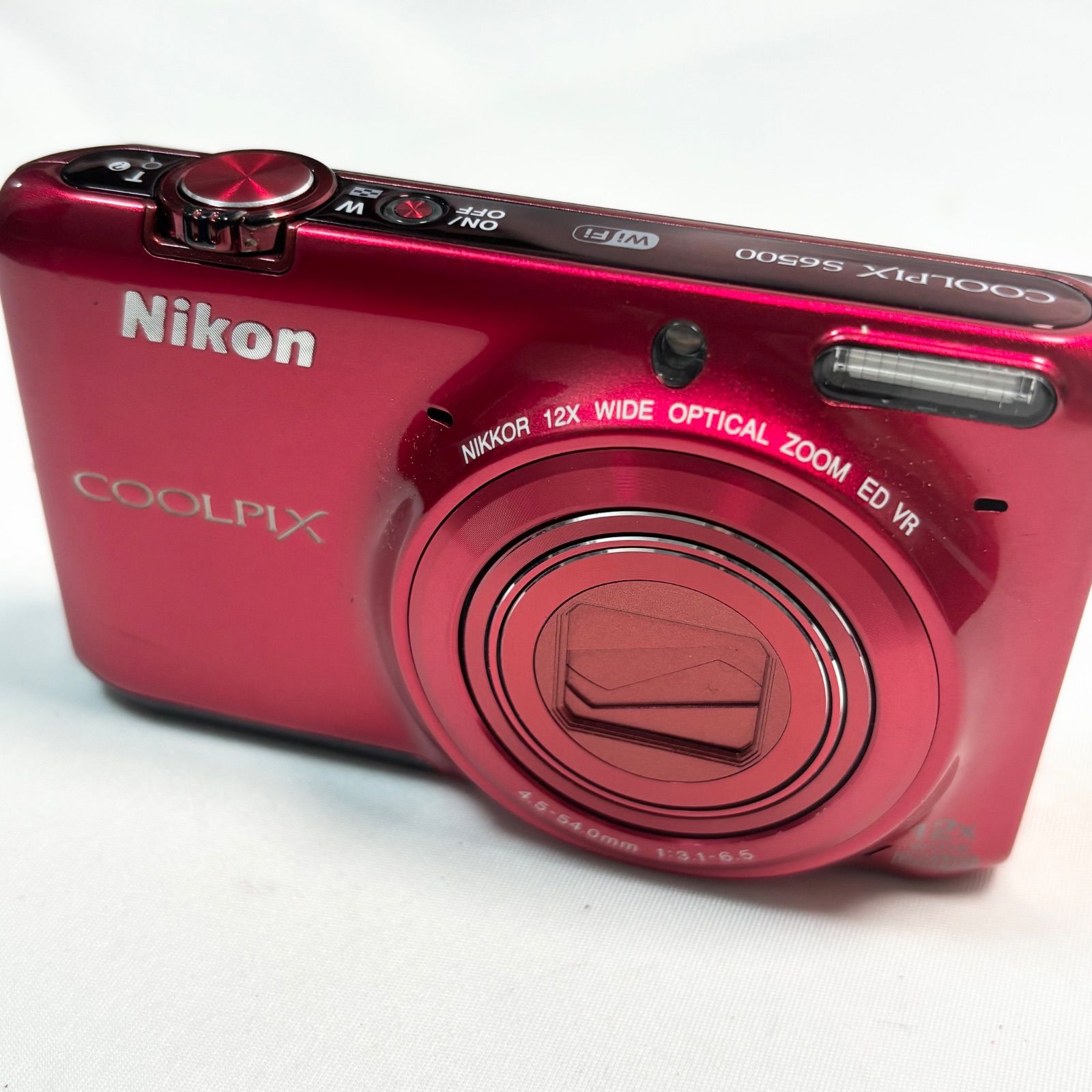 送料無料】Nikon/ニコン/COOLPIX/クールピクス/S6500/レッド 